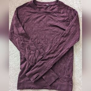CLOSET CLOSING SALE - Lululemon rest less pullover in garnet
